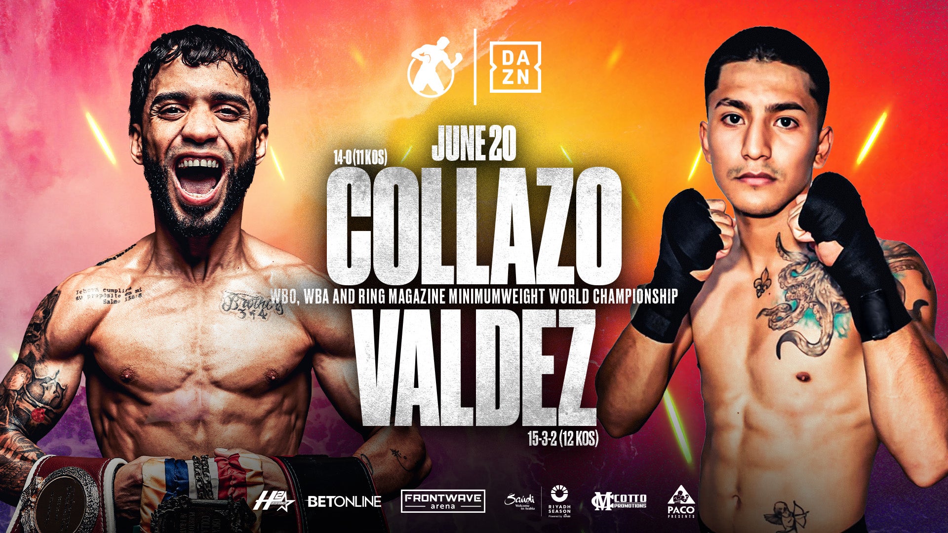 More Info for Golden Boy Promotions Presents: Collazo vs Valdez