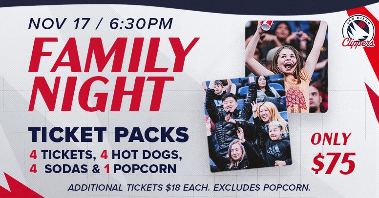 SD Clippers Family Night