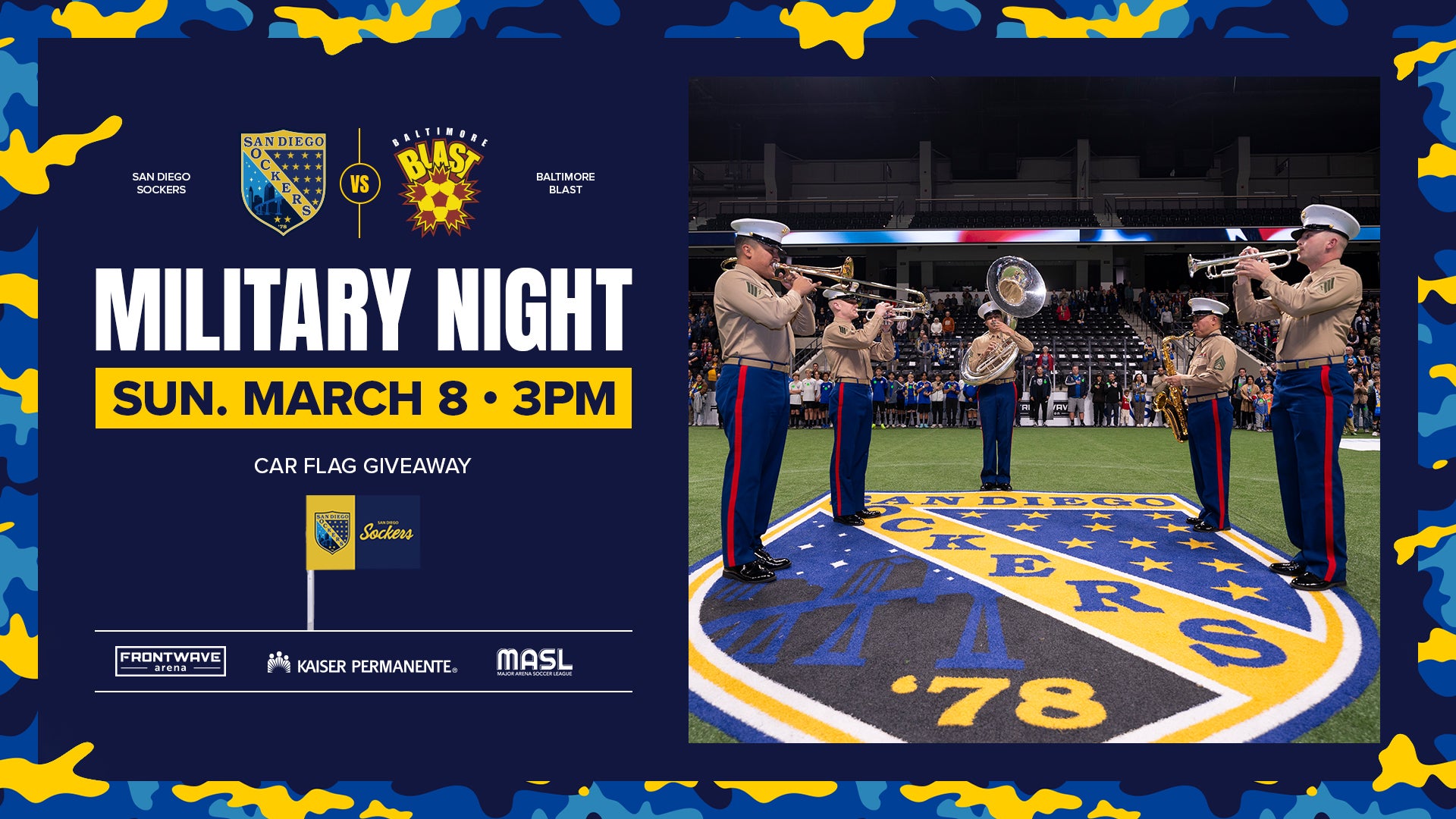 More Info for San Diego Sockers vs. Baltimore Blast