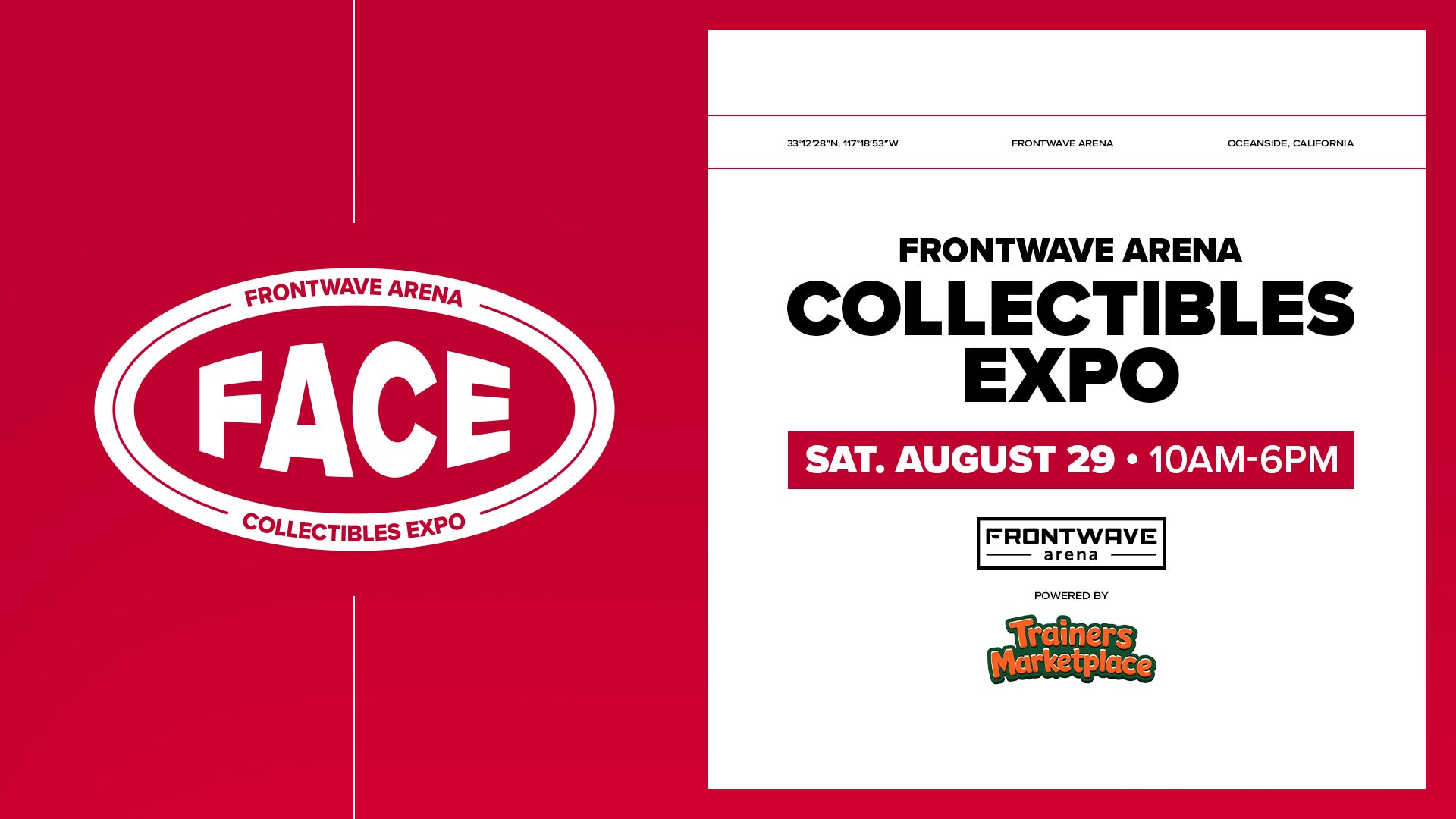 More Info for Frontwave Arena Collectables Expo