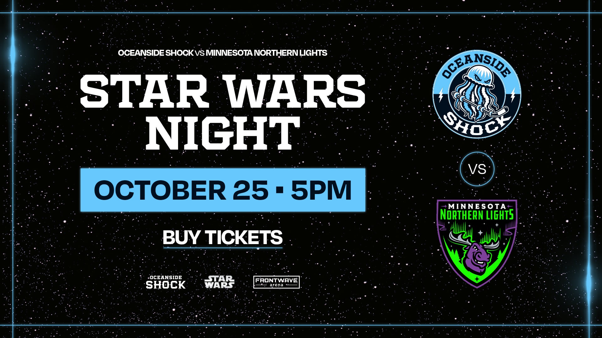 More Info for Oceanside Shock vs Minnesota Northern Lights