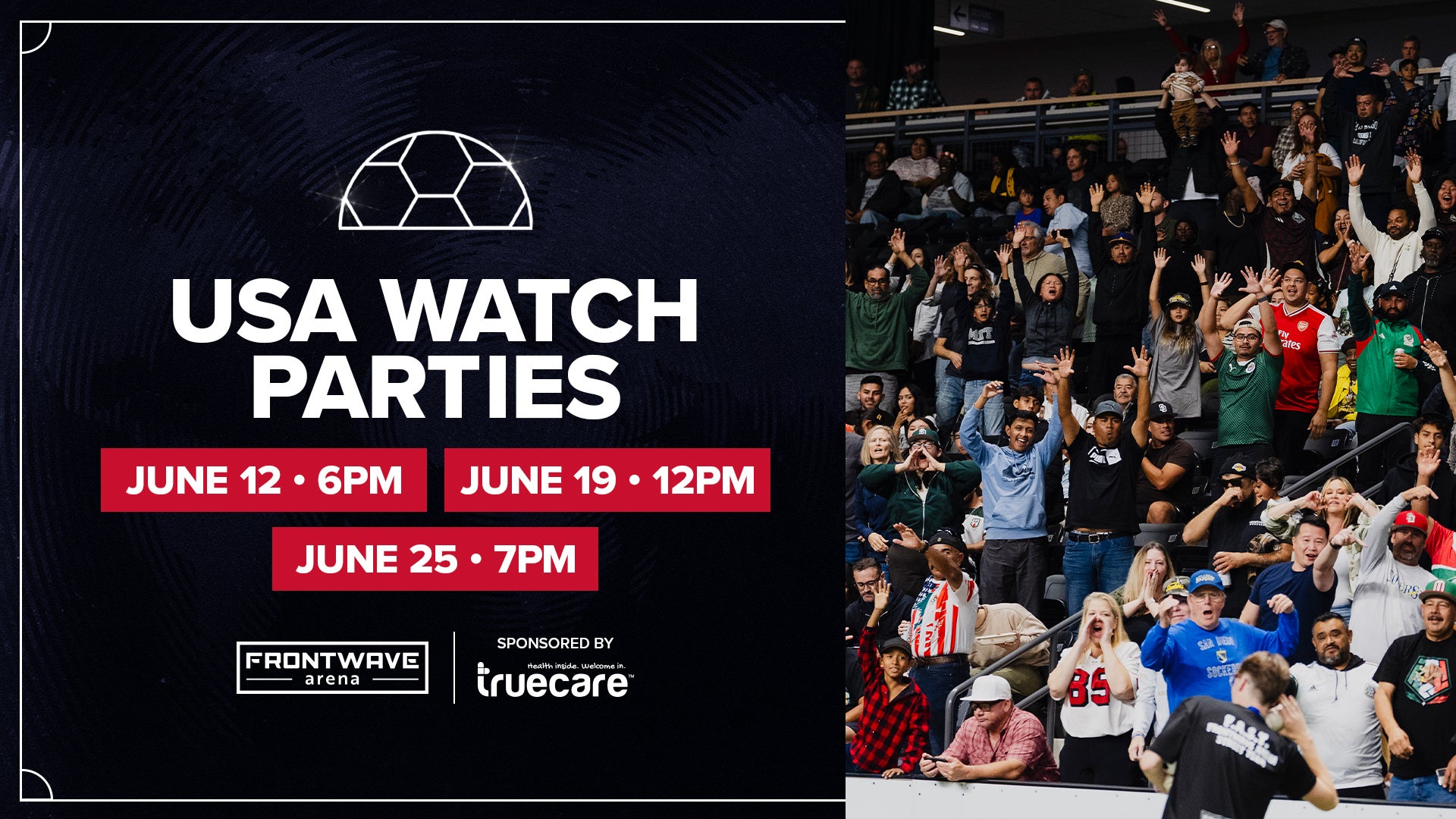 More Info for USA Watch Parties at Frontwave Arena 2026