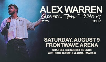 More Info for Channel 93.3 Sunset Sounds featuring Alex Warren