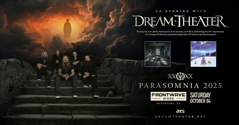 Dream Theater 40th Anniversary Tour ft. Parasomnia & A Change of Season