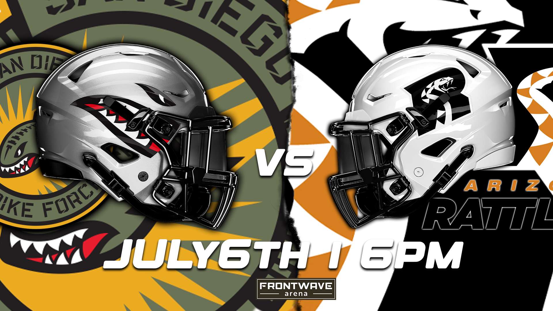 More Info for San Diego Strike Force vs Arizona Rattlers