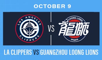 More Info for LA Clippers vs. Guangzhou Loong Lions