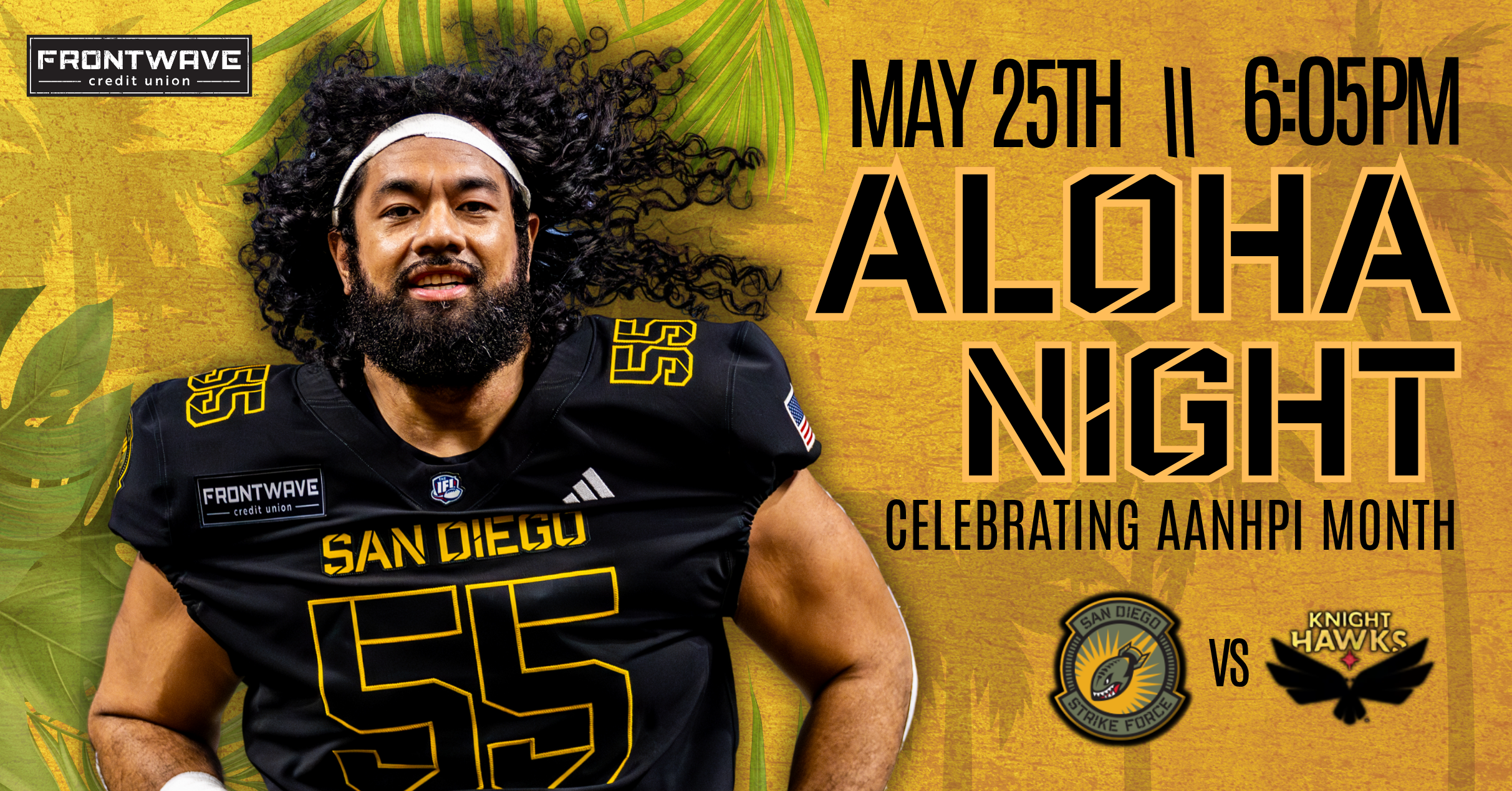 San Diego Strike Force Aloha Night