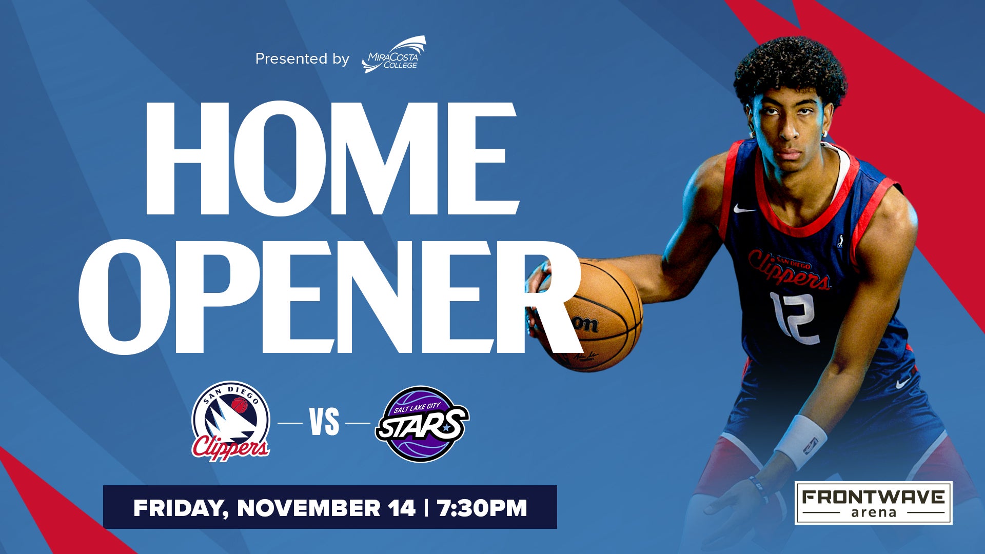 More Info for San Diego Clippers Home Opener