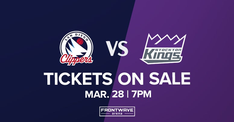 More Info for San Diego Clippers vs. Stockton