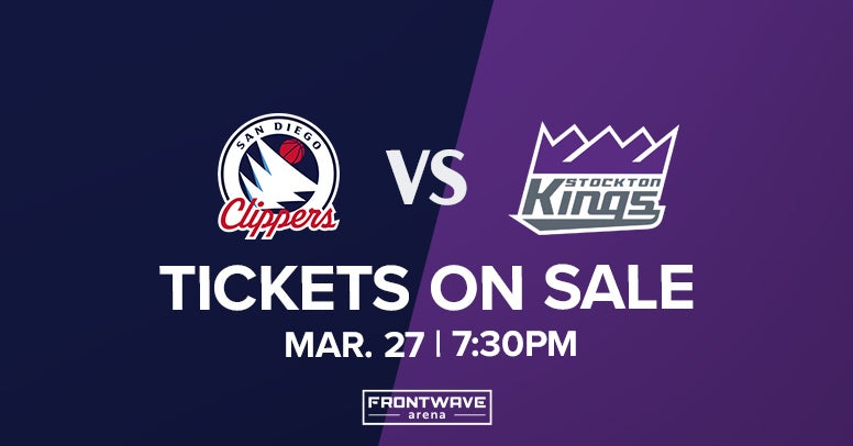 More Info for San Diego Clippers vs. Stockton